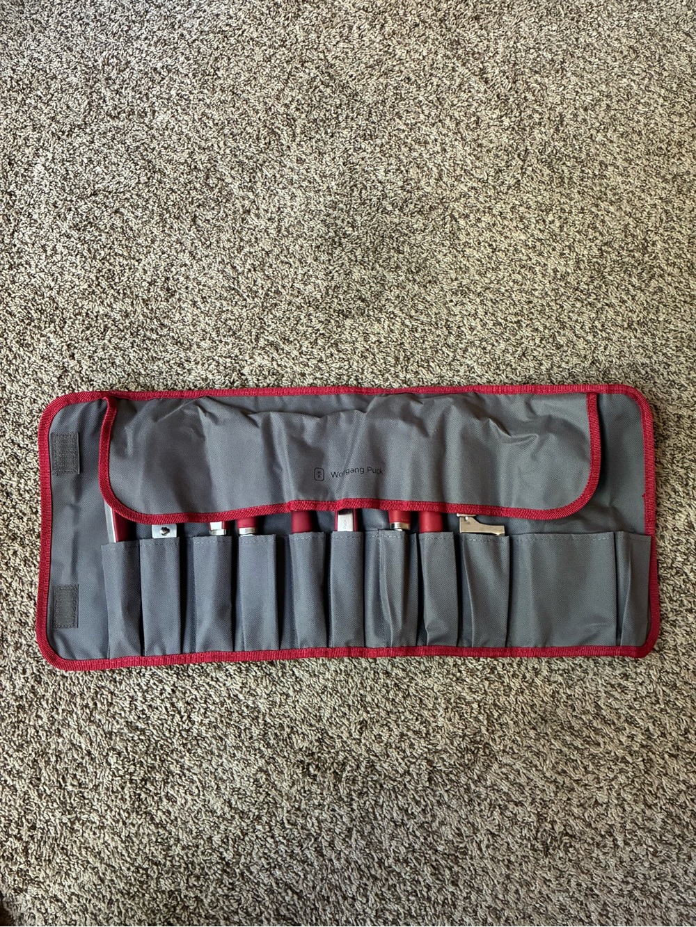 Wolfgang Puck Tool Roll Organizer - Compact Storage Pouch